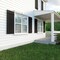 Ekena Millwork Rustic Three Board Joined Board-n-Batten Sandblasted Faux Wood Shutters, 16 1/2W x 36H, PR SHUBJS16X36SDPR - alternate 11